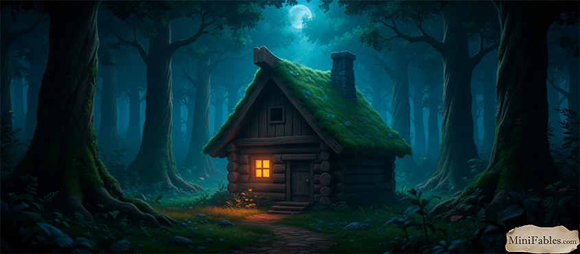 Иллюстрация к сказке Маша и Медведь