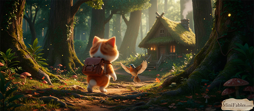 Иллюстрация к сказке Петушок — золотой гребешок