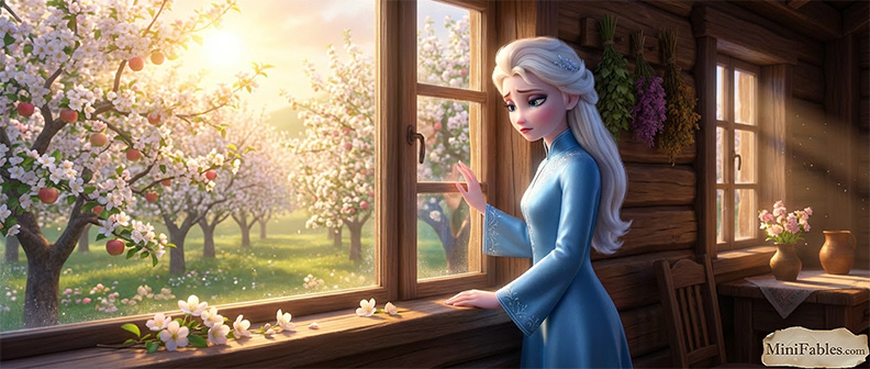 Иллюстрация к сказке Снегурочка